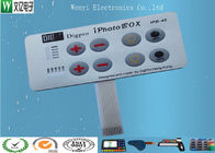 Prägungspolydome-Schalter mit geführtem Anzeigen-Band, Tastmembran-Drucktastenschalter