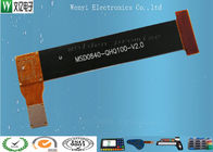 EMS-Schild gedruckten Schaltung der 0.2mm Goldfinger Simplex-FPC flexibles mit schwarzem elektromagnetischem Abdeckungs-Film