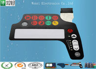 Membranschalter-Tastatur Polydome-Schalter mit 0.1mm HAUSTIER Silber-Pasten-Stromkreis-Gewohnheit