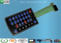 HAUSTIER Membranschalter-Verbindungsstück-Neigung 2.54mm, prägeartige Schlüsseltastschalter-Tastatur