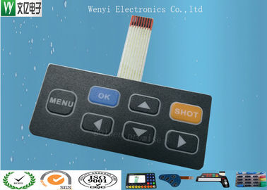Flexible Membran-Tastatur des Stromkreis-Membran-Bedienfeld-/PWB 4 Millimeter-Metallhaube