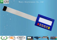 Kundenspezifische Membranschalter-Platte für elektronische Skalen mit 3M9448A unterstützen Kleber