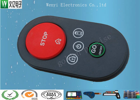 P+R Schlüssel Silicone Gummi Tastatur 40 Grad