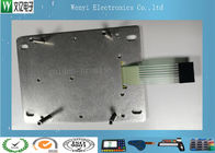 Hoher glatter Metallhauben-Membranschalter mit Aluminiumrückenplatte u. flexibler gedruckter Schaltung FPC